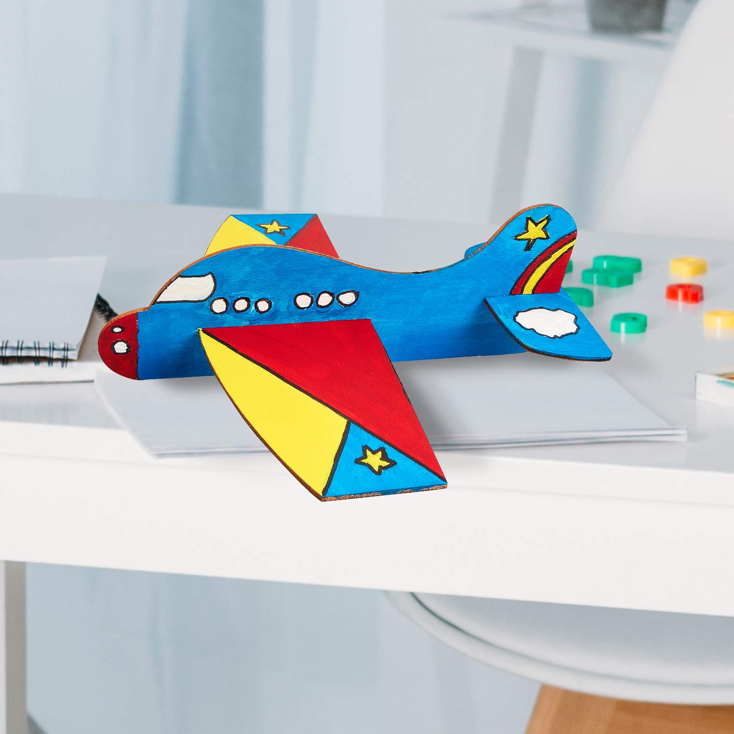 Amazon | Gejoy 木製飛行機キット バルサウッドモデル 飛行機 おもちゃ